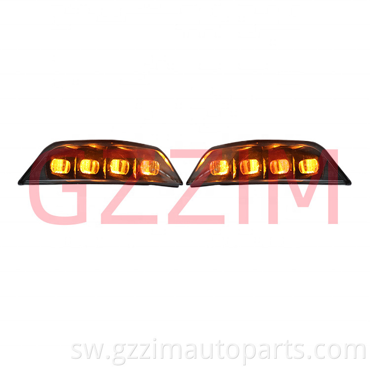 Sehemu za gari za gari wakati wa mchana zinazoendesha taa za LED za LED kwa Mustang 2015-2017